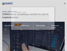 Tablet Screenshot of davantigroup.com